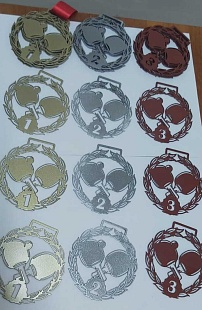 Комплект медалей (1, 2, 3 место)