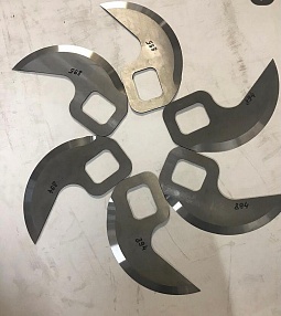 Ножи для куттера (6 ножей-1 комплект)